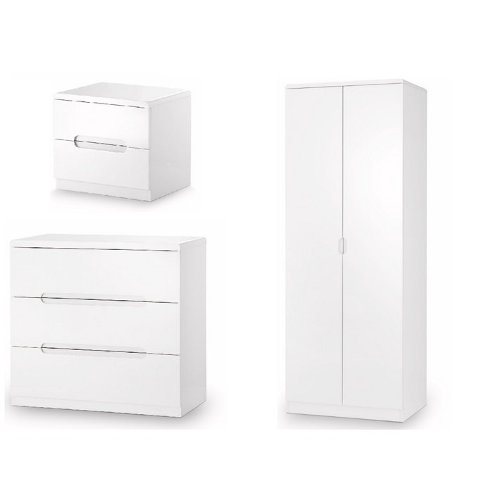 Perspections 3-tlg. Schlafzimmermöbel-Set Mulak | Wayfair.de